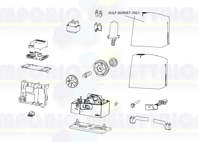 came Seite Ersatzteile des Motors 001bxv10ags bxv10ags 001bxv10als bxv10als