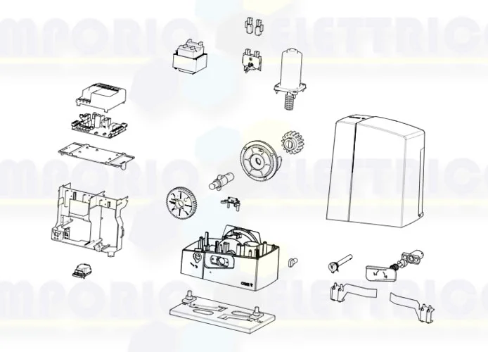 came Seite Ersatzteile des Motors 001bxv10agf bxv10agf