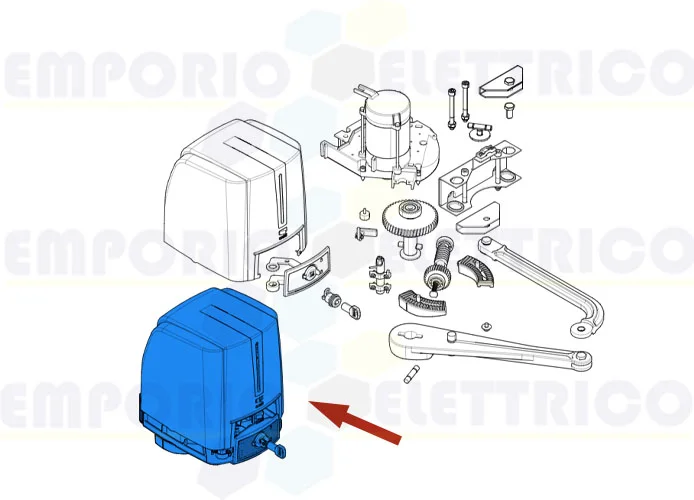 came Seite Ersatzteile des Motors 001bxv08agt bxv08agt