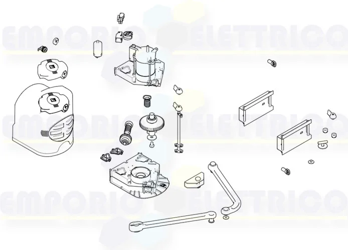 came Seite Ersatzteile des Motors 001f7001 f7001