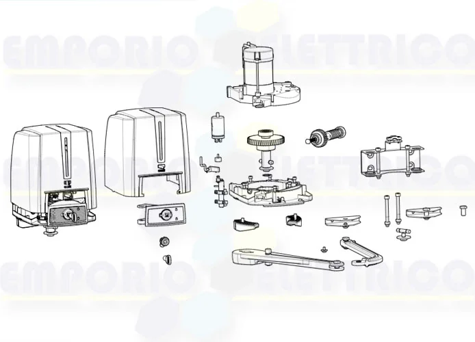 came Seite Ersatzteile des Motors 001fa40230 fa40230