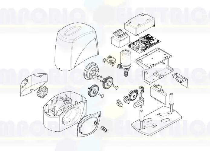 came came Seite Ersatzteile des Motors 001bx-243 bx-243