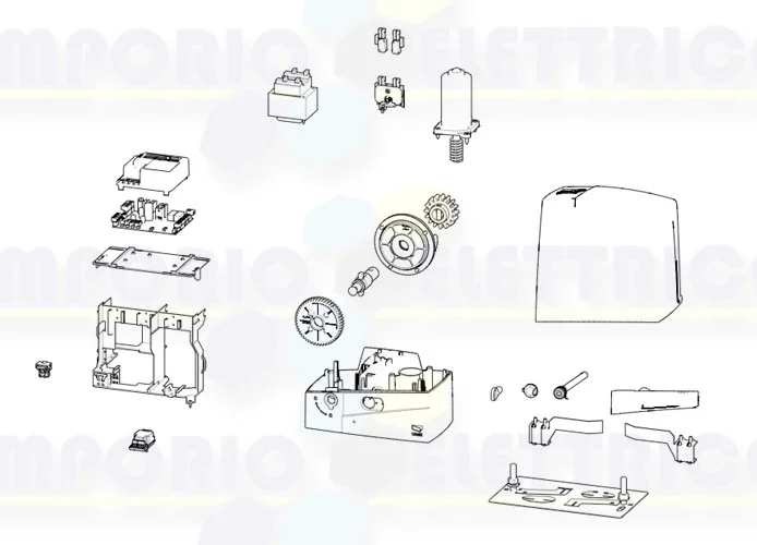 came Seite Ersatzteile des Motors 001sdn6 sdn6