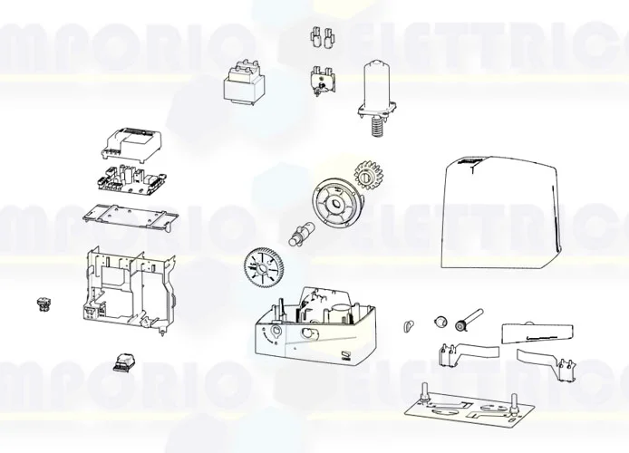 came Seite Ersatzteile des Motors 001sdn10 sdn10