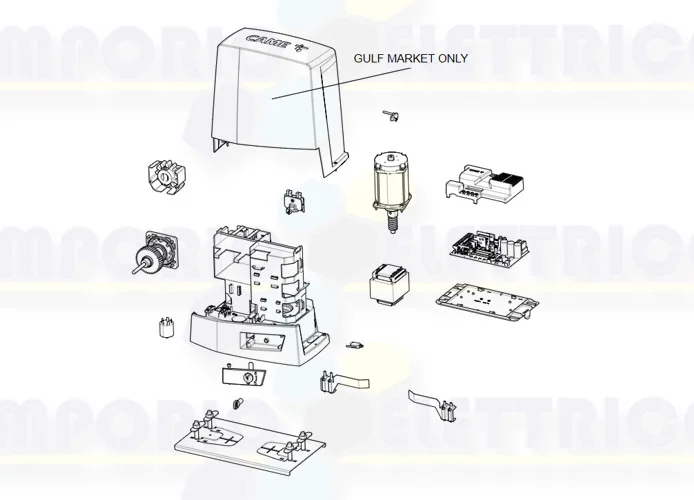 came Seite Ersatzteile des Motors 001bkv25als bkv25als