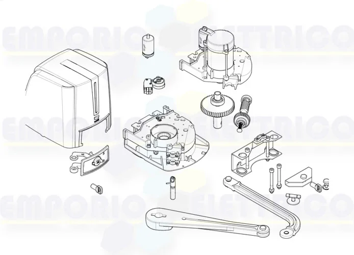 came Seite Ersatzteile des Motors 001fa70230 fa70230