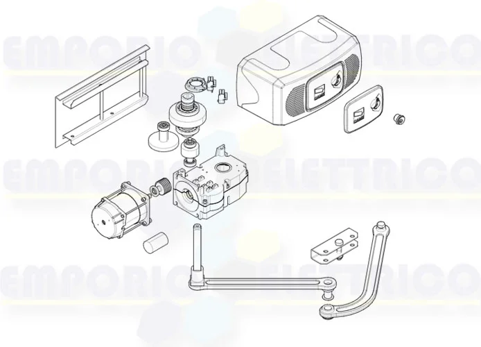 came Seite Ersatzteile des Motors 001f1100 f1100