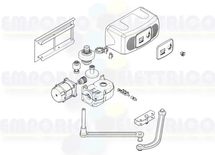 came Seite Ersatzteile des Motors 001f1024 f1024