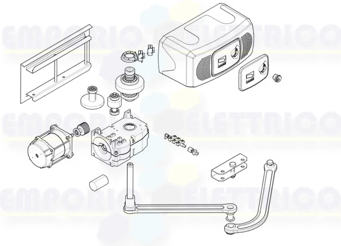 came Seite Ersatzteile des Motors 001f1000 f1000