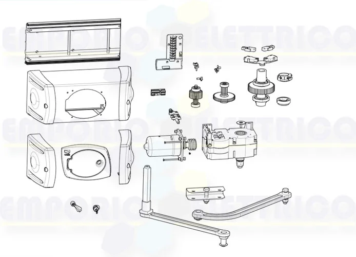 came Seite Ersatzteile des Motors 001fe4024v fe4024v