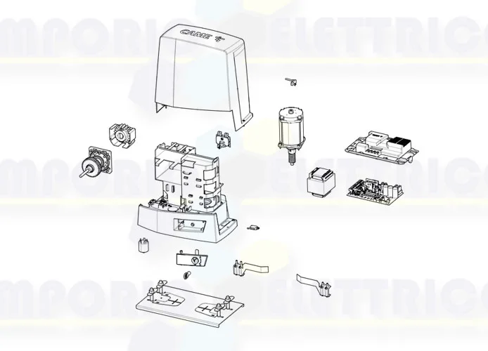 came Seite Ersatzteile des Motors 001bkv20ags bkv20ags 801ms-0310