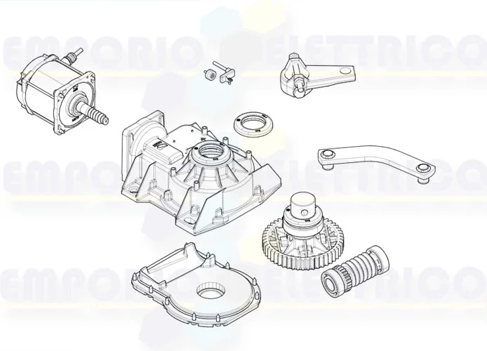 came Seite Ersatzteile des Motors 001frog-a24e frog-a24e