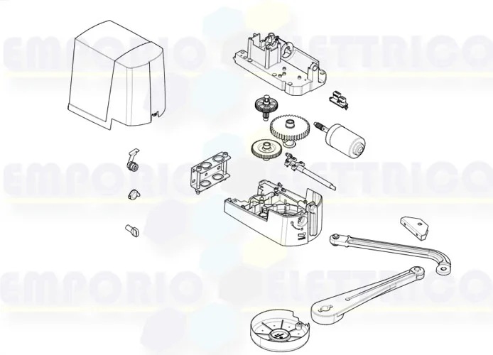 came Seite Ersatzteile des Motors ftx20dls 801mb-0120