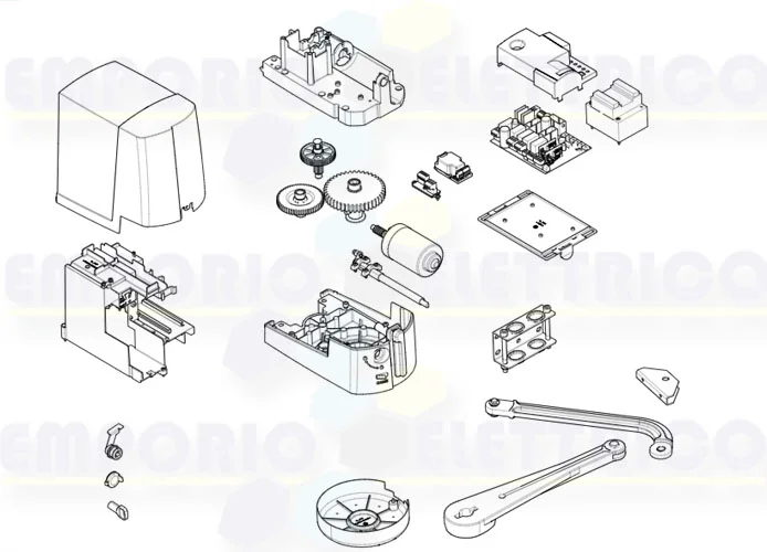 came Seite Ersatzteile des Motors ftx20dlc 801mb-0110