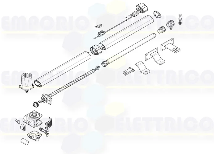 came Seite Ersatzteile des Motors 001kr512s kr512s