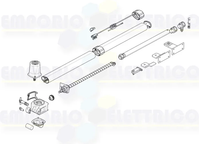 came Seite Ersatzteile des Motors 001kr512d kr512d