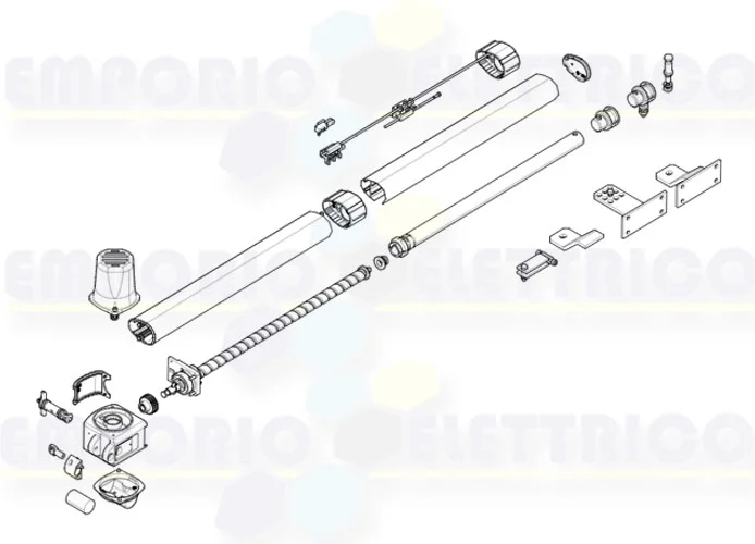 came Seite Ersatzteile des Motors 001kr510d kr510d