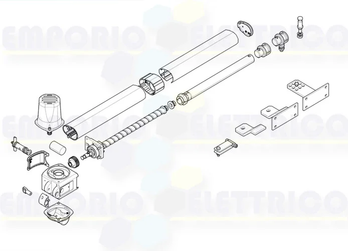 came Seite Ersatzteile des Motors 001kr302d kr302d