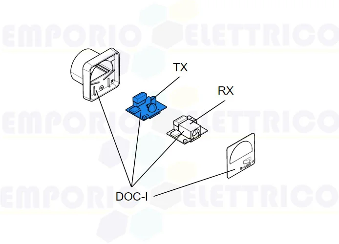 came Ersatzteil der elektronischen Platine tx doc-i 119rir016