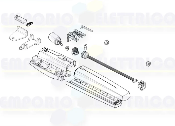 came Seite Ersatzteile des Motors swn20