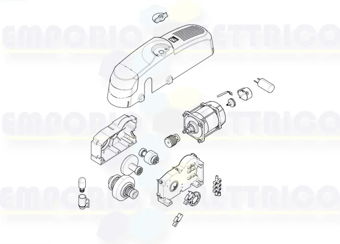 came Seite Ersatzteile des Motors e300