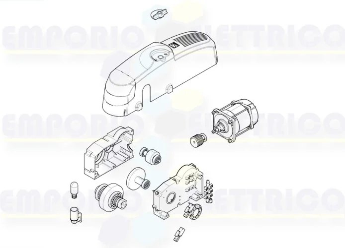 came Seite Ersatzteile des Motors e1024