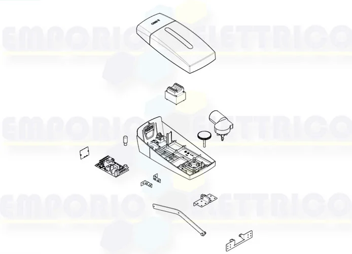 came Seite Ersatzteile des Motors ver13dms 801mv-0020