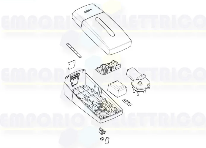 came Seite Ersatzteile des Motors ver06des 801mv-0050