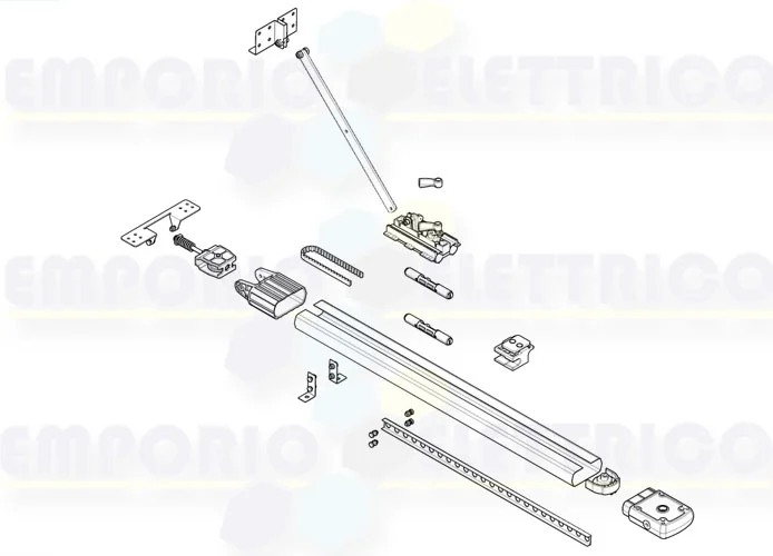 came Seite Ersatzteile für Riemenführung 001v0688 v0688