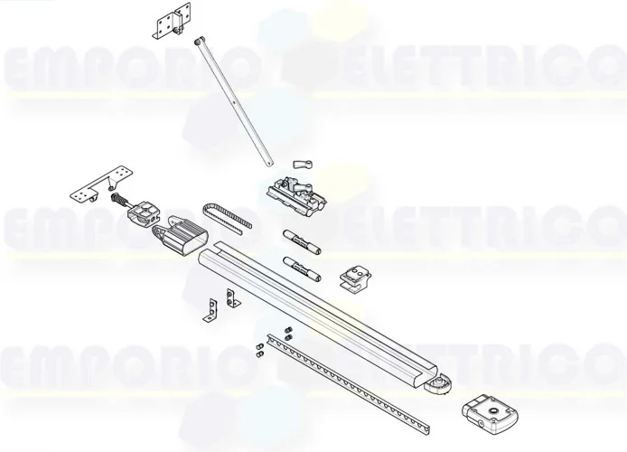 came Seite Ersatzteile für Riemenführung 001v0685 v0685