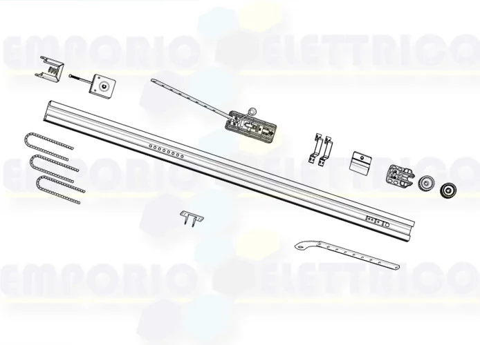 came Seite Ersatzteile für Riemenführung 001v06006 v06006