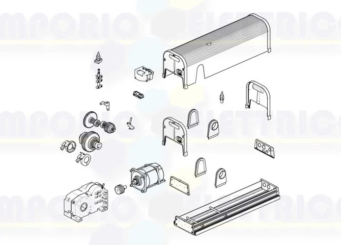 came Seite Ersatzteile des Motors 001f4024ep f4024ep 