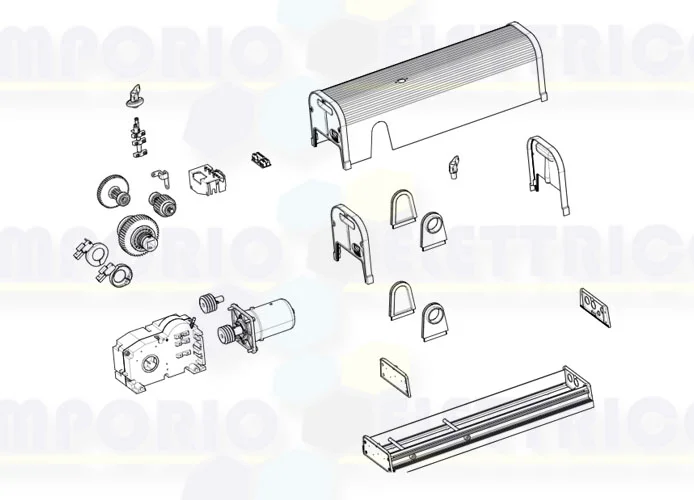 came Seite Ersatzteile des Motors 001f4024e f4024e 