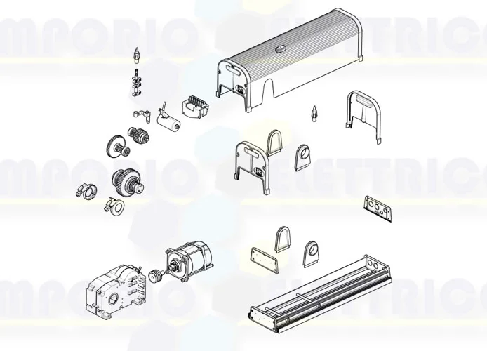 came Seite Ersatzteile des Motors 001f40230e f40230e