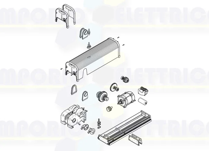 came Seite Ersatzteile des Motors f4000