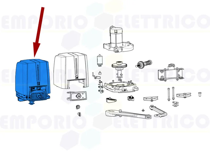 came Ersatzteil des Motors fa40230 fast40 88001-0250