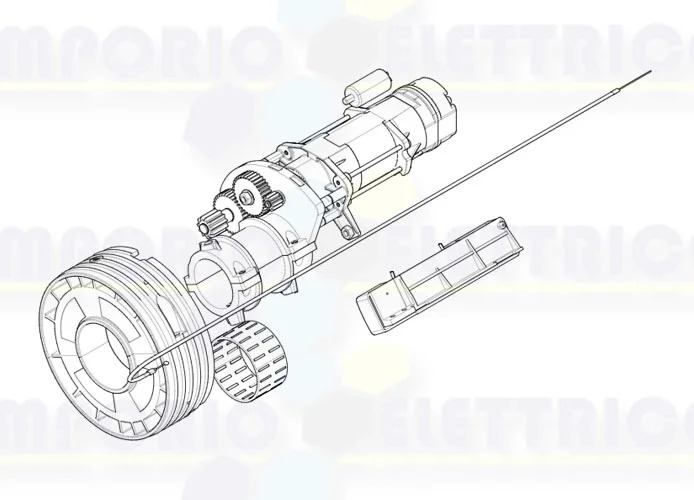 came Seite Ersatzteile des Motors 001h40230180 h40230180