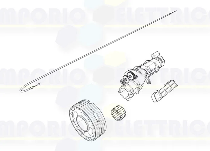 came Seite Ersatzteile des Motors 001h40230120 h40230120