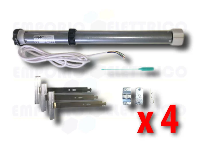 faac tm2k Mini-Rohrmotor Kit tm245 25/17 45 kg 143201 (ex 132035) x 4