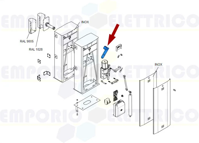 came Ersatzteil des Hebelarms g6000 g5000 119rig065