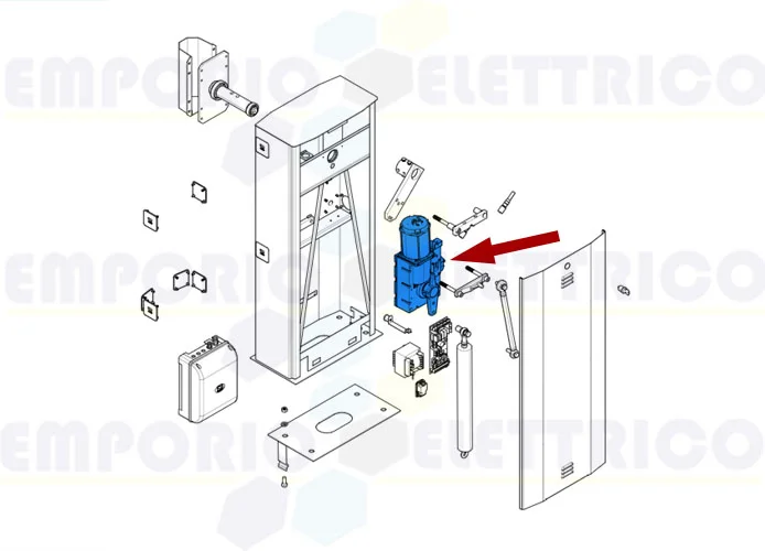 came Ersatzteil des Getriebemotors g5000 88001-0193