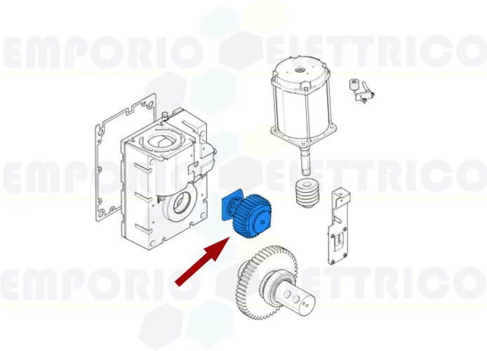 came Ersatzteil der erste Reduzierungsgruppe g3000 119rig415