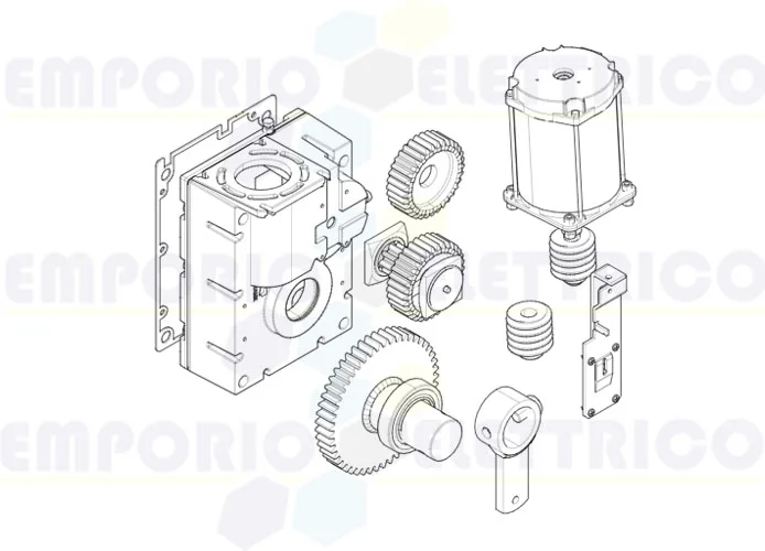 came Seite Ersatzteile für Schranken gearmotor-g2500