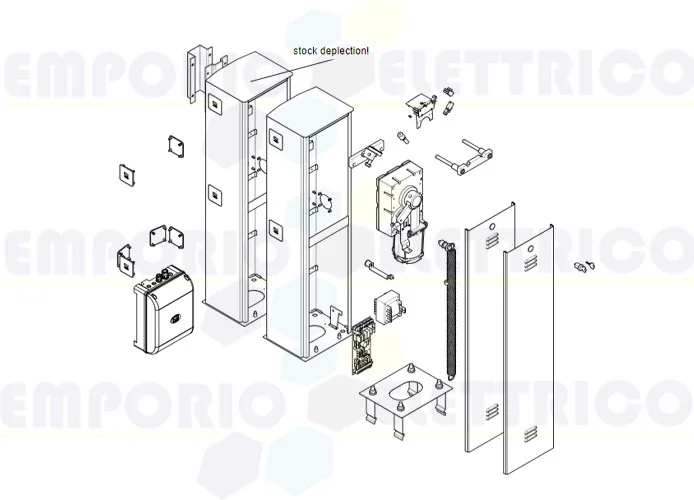 came Seite Ersatzteile für Schranken g2500-g2500n