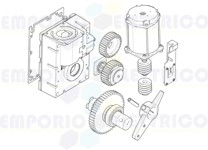 came Seite Ersatzteile für Schranken gearmotor-g4000