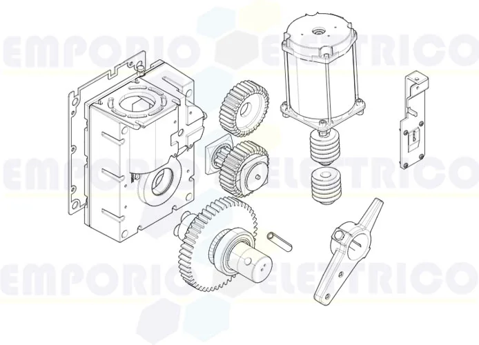 came Seite Ersatzteile für Schranken gearmotor-g3750