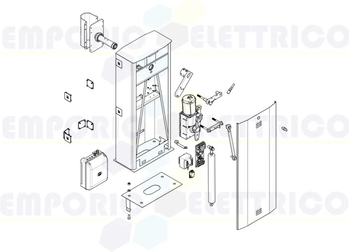 came Seite Ersatzteile für Schranken g5000