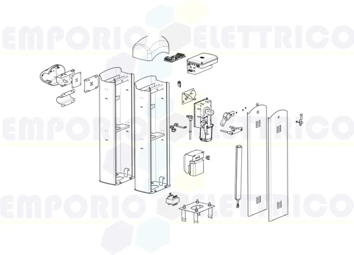 came Ersatzteil der Packung mit Steckern und Schrauben gard 4-8 119rig207 