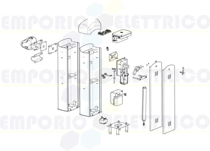 came Seite Ersatzteile für Schranken g3000-g3001