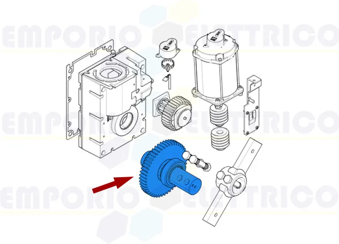 came Ersatzteil der langsamen Welle g4041 119rig182 